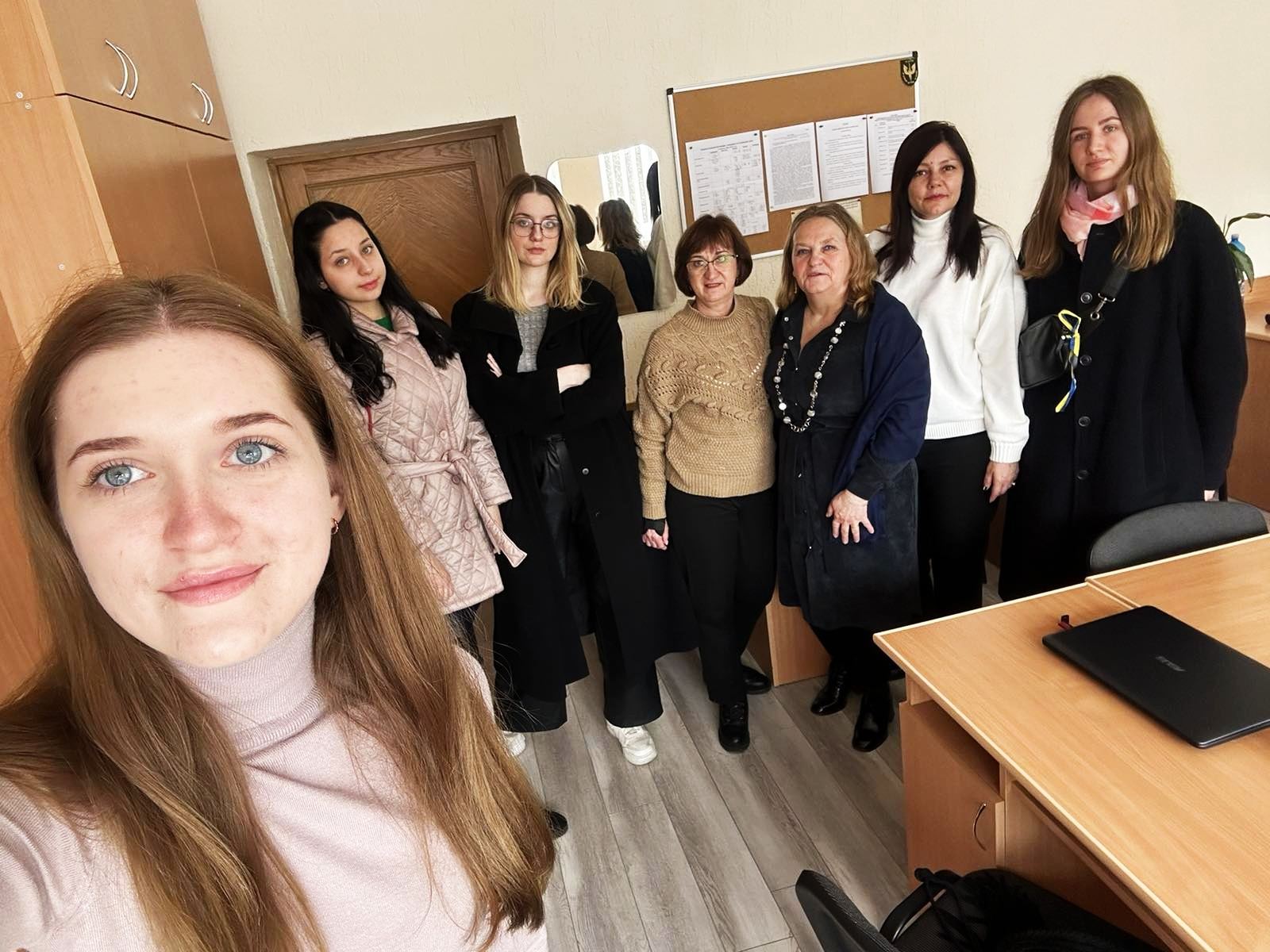 Практиканти з викладачами кафедри